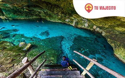 Turismo en Cenote Dos Ojos