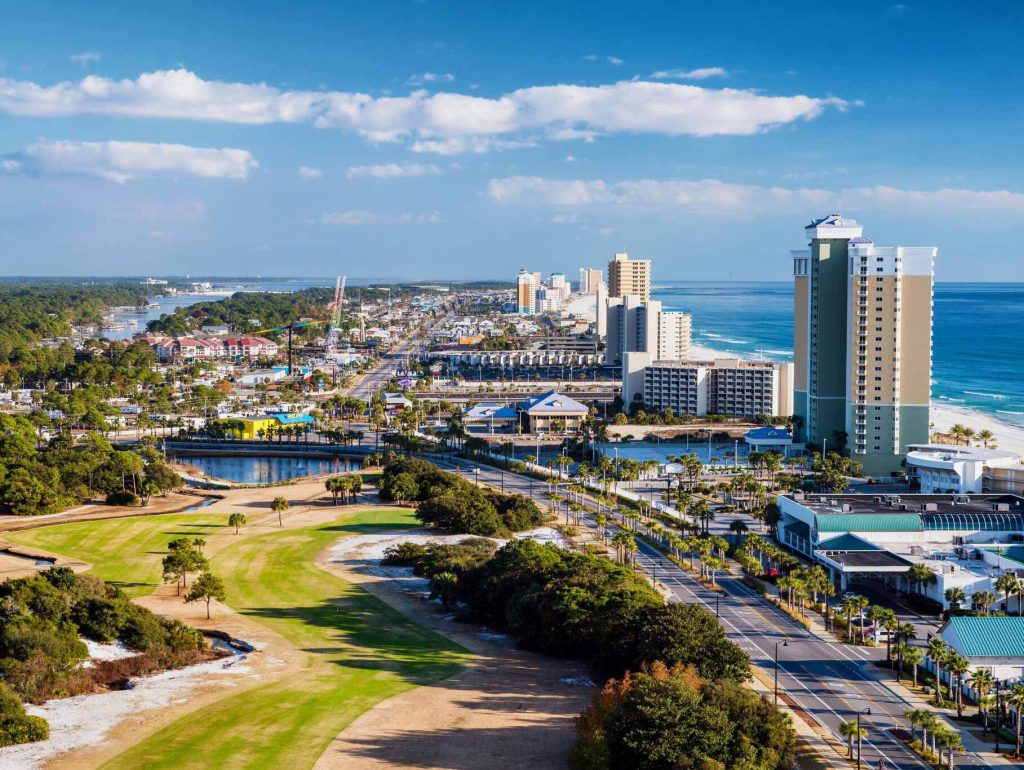 Ubicación y relevancia de Panama City Beach, Florida