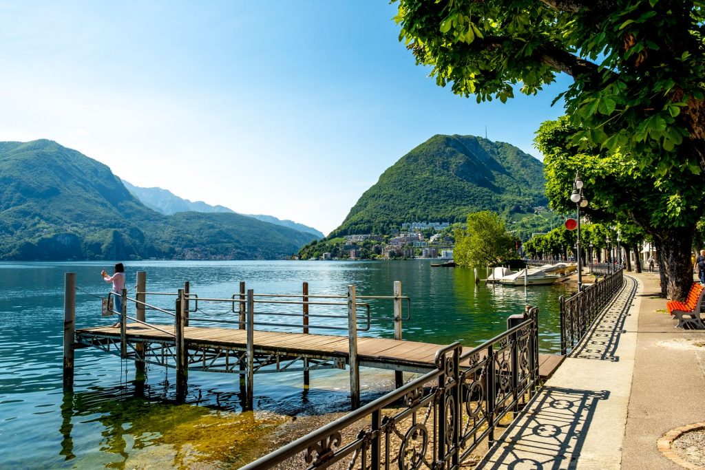 El Lago de Lugano, donde Suiza se siente italiana